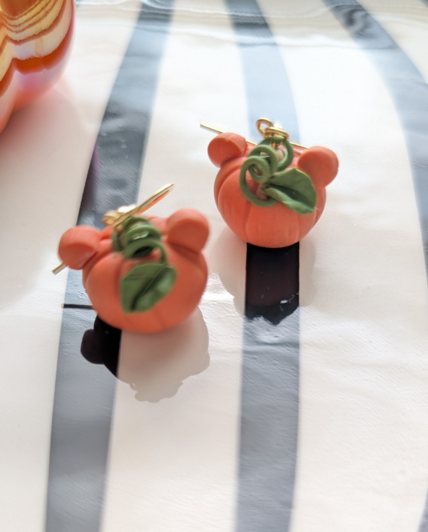 PUMPKIN MOUSE DANGLES