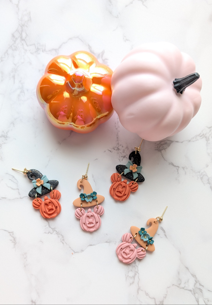PUMPKIN WITCH MOUSE