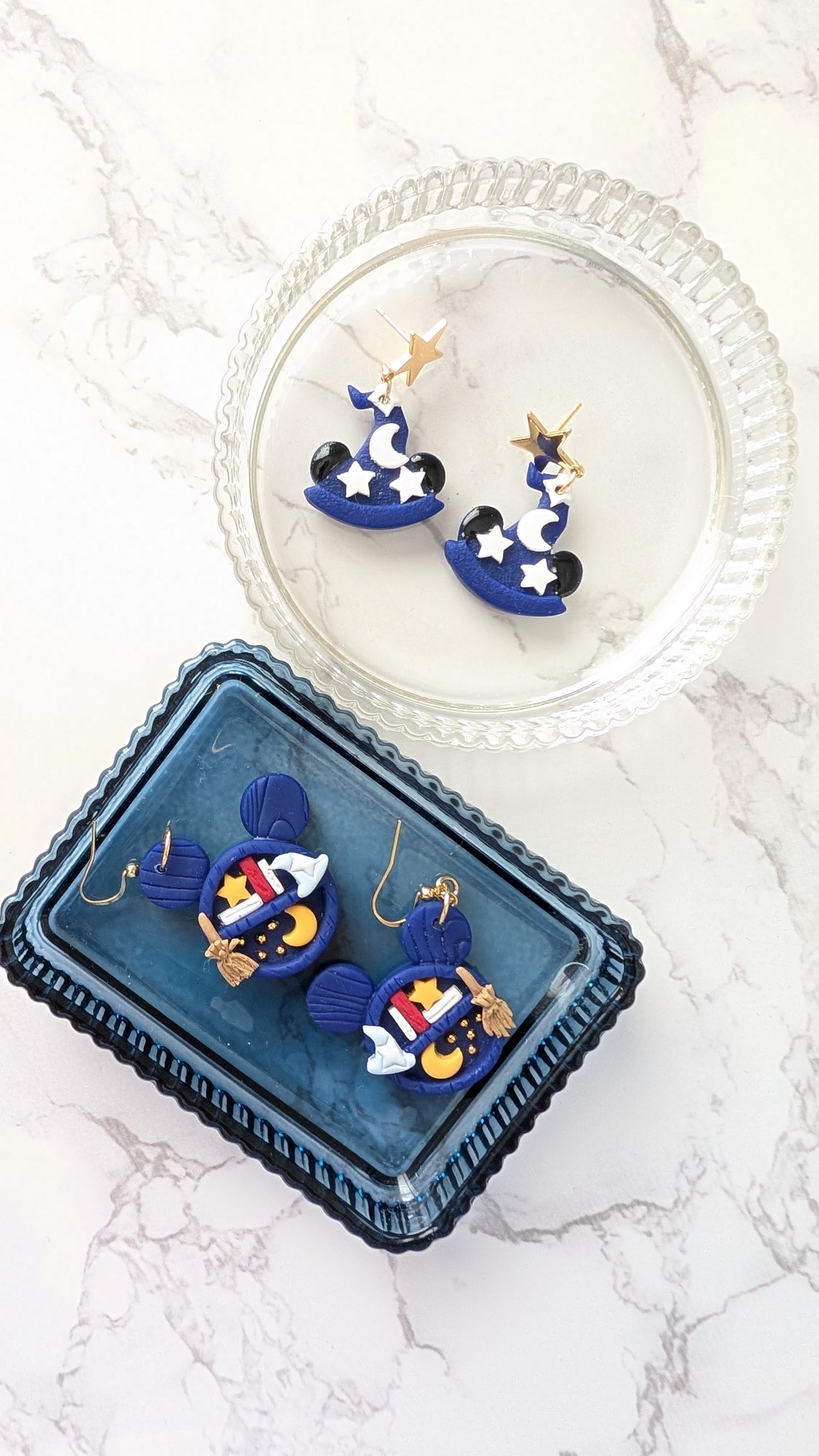 WIZARD MOUSE BOOKSHELF DANGLES