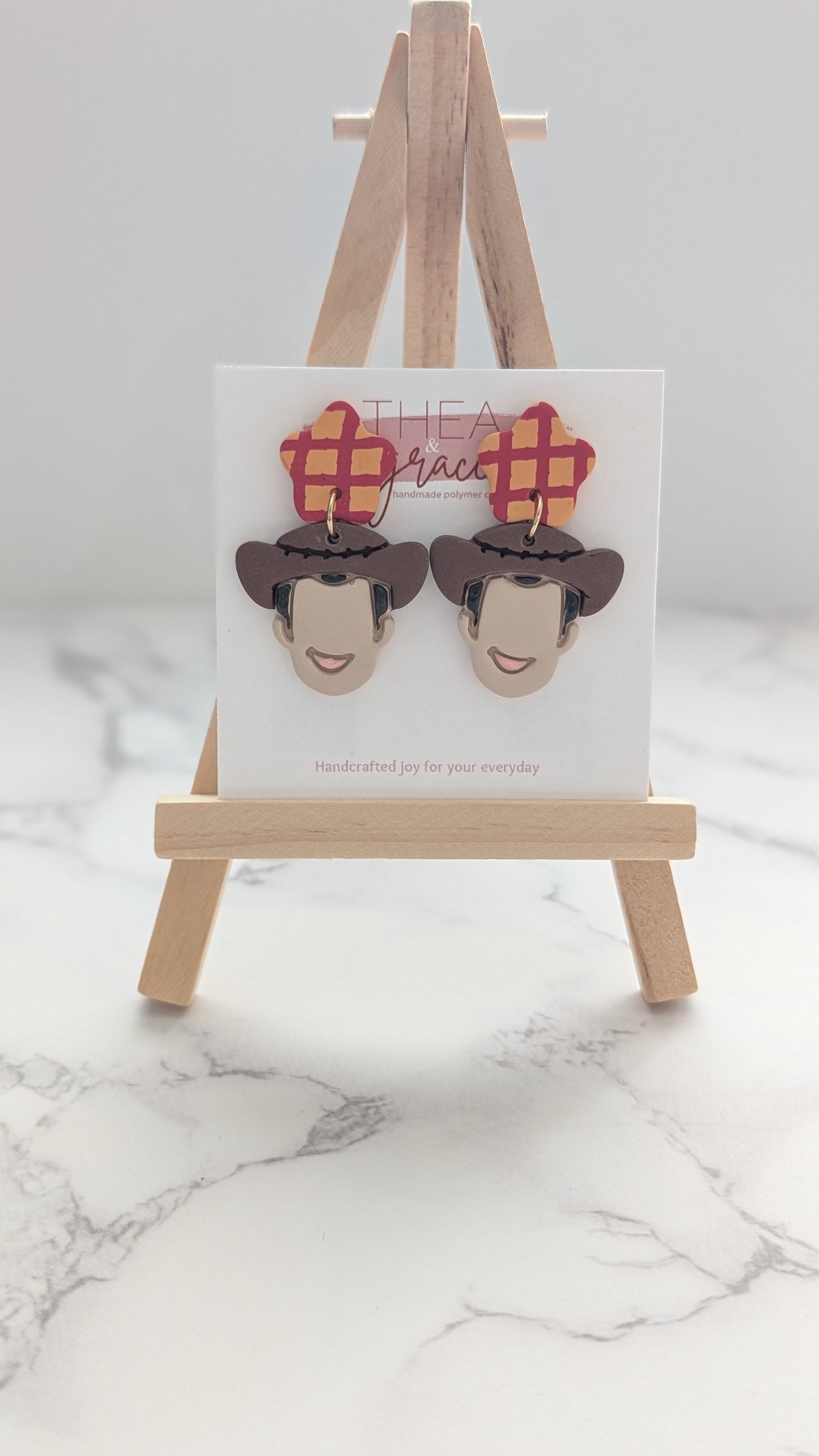 TOY COWBOY DANGLES