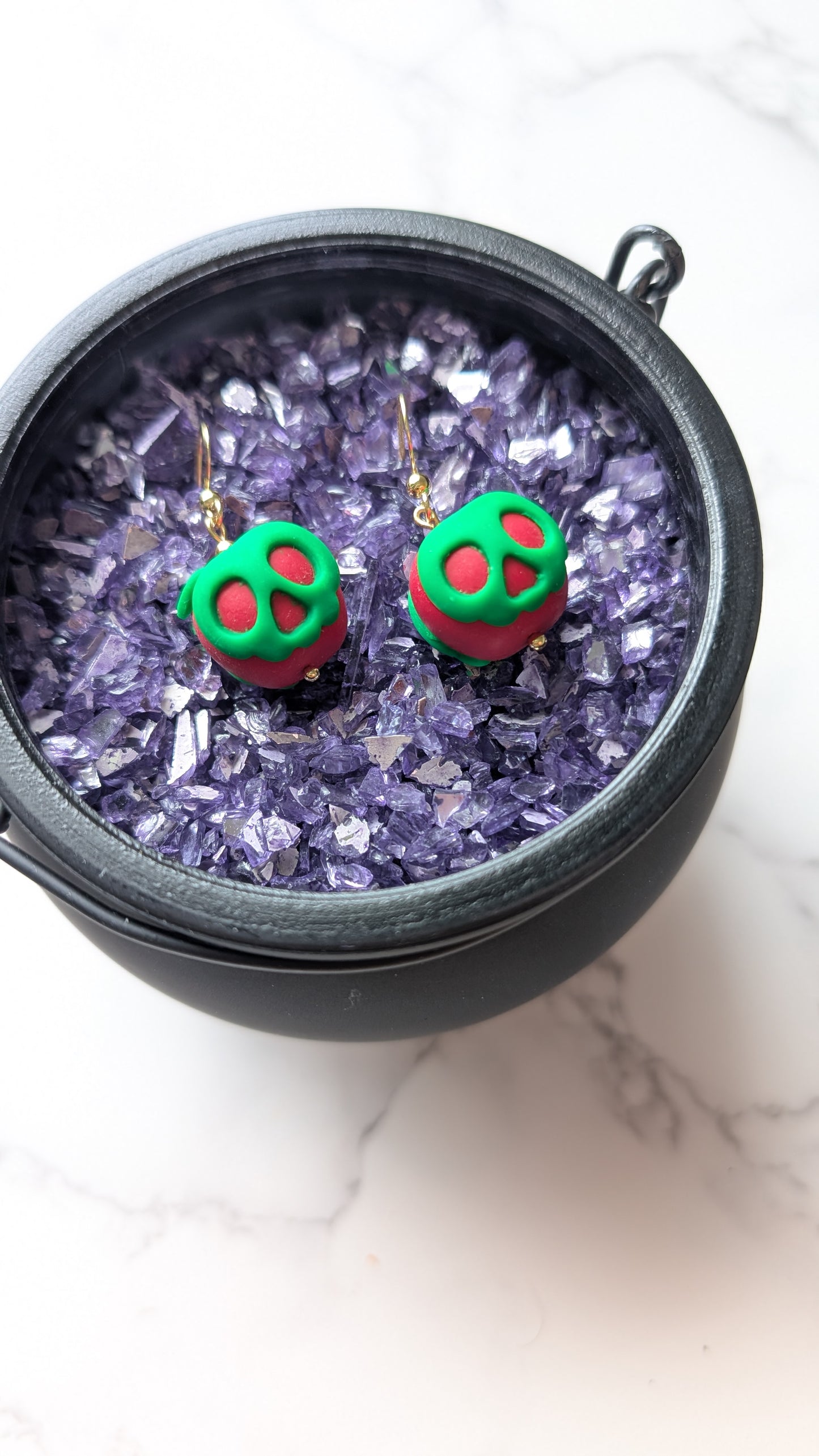 POISON APPLE DANGLES