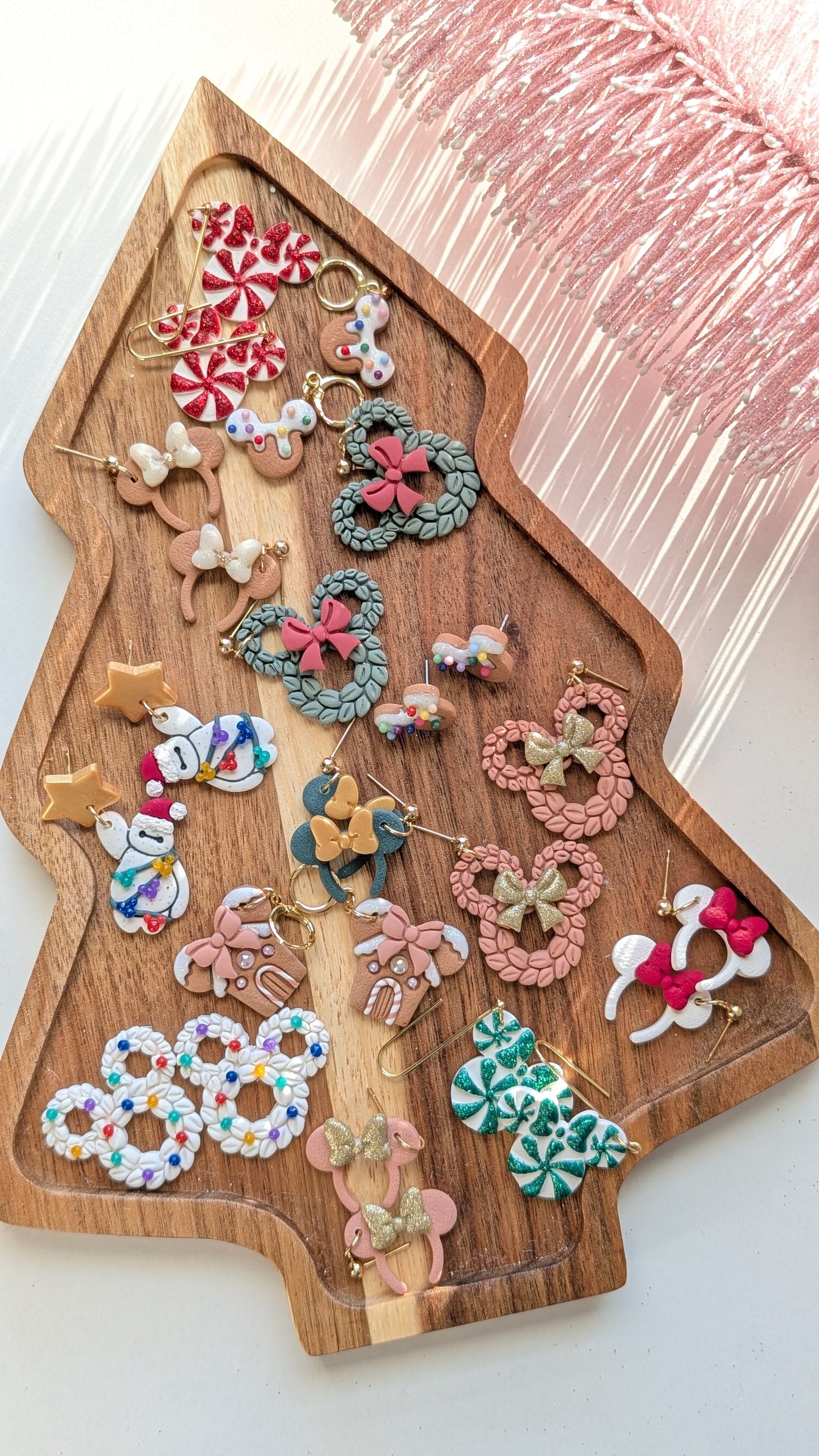 GLITTERED PEPPERMINT MOUSE *MULTIPLE COLORS AVAILABLE*