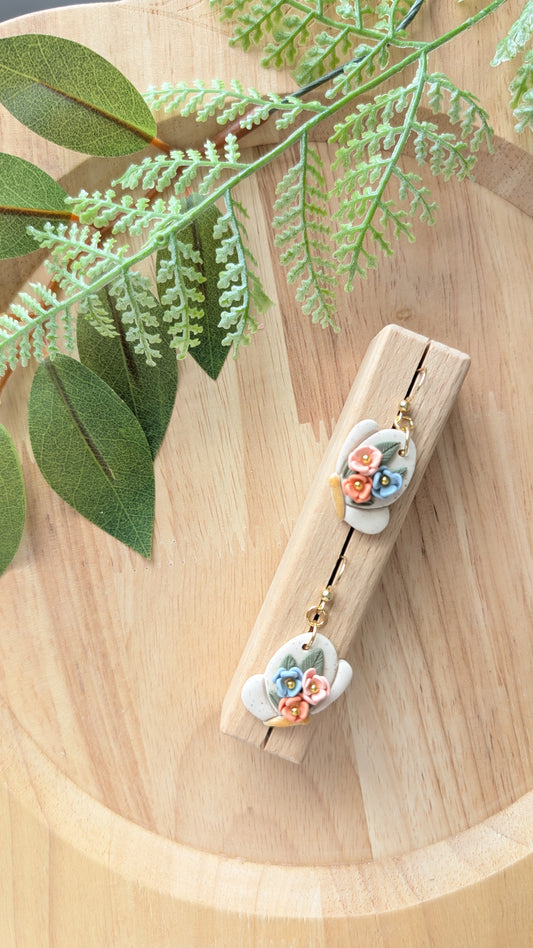 *PRE-ORDER* PETUNIA BUTTERFLY DANGLES
