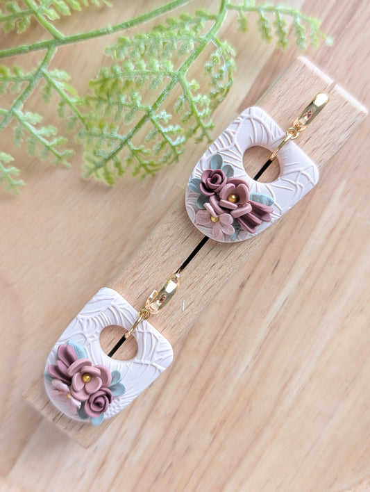 *PRE-ORDER* BEATRIX FLORAL DANGLES