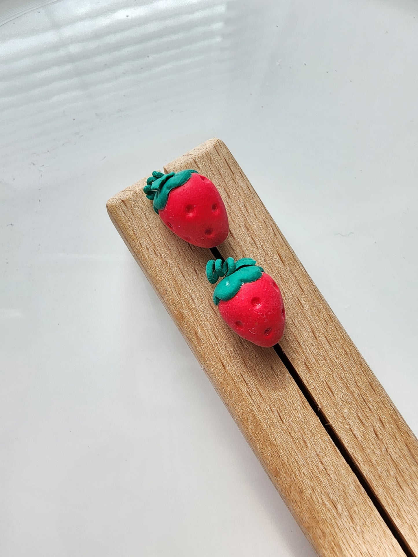 3D BABY STRAWBERRY STUDS