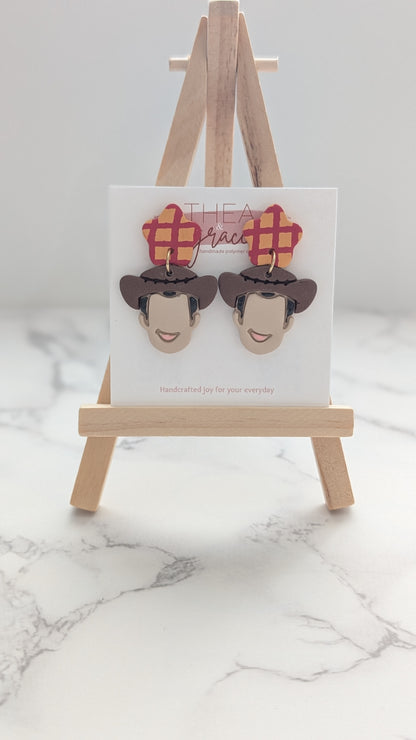 TOY COWBOY DANGLES