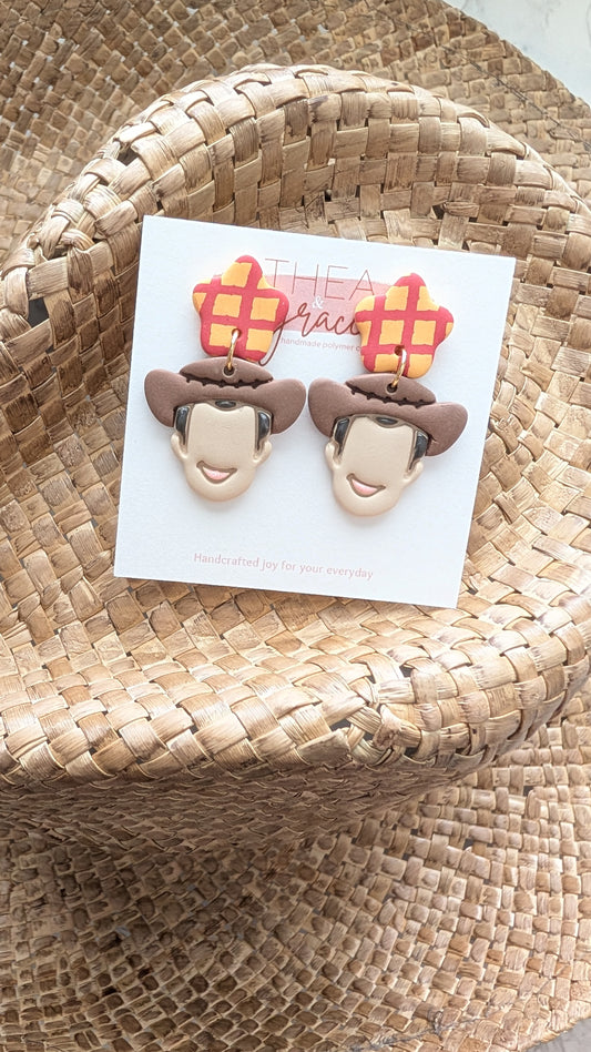 TOY COWBOY DANGLES