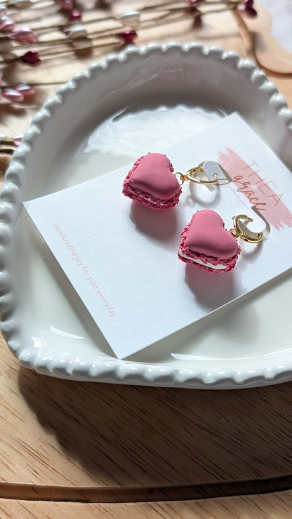 MACARON HEART DANGLES