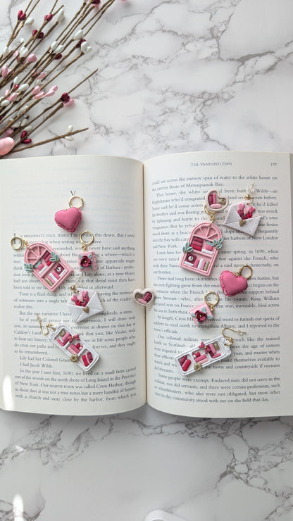 MACARON HEART DANGLES