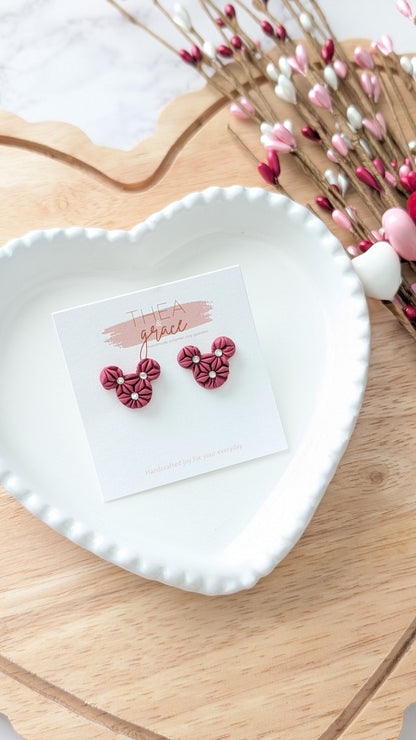 SE MOUSE STUDS - VALENTINE’S EDITION