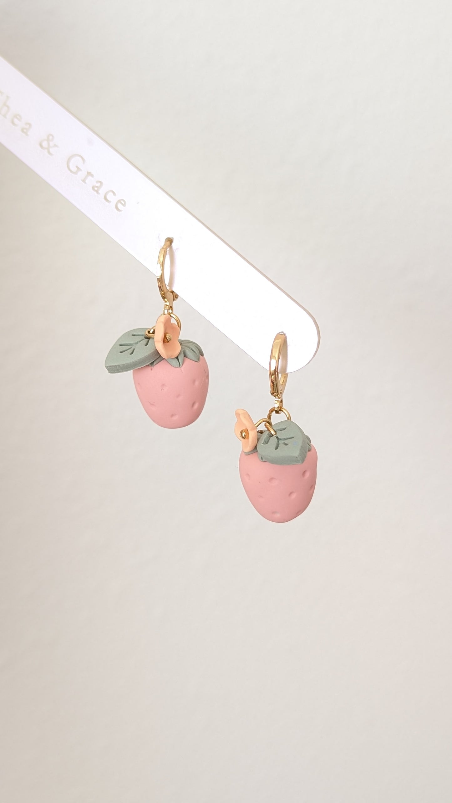 WILLOW STRAWBERRY DANGLES