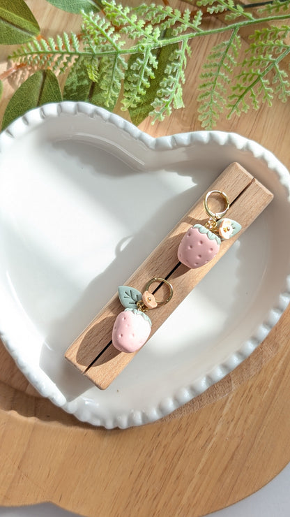 WILLOW STRAWBERRY DANGLES