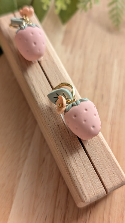 WILLOW STRAWBERRY DANGLES
