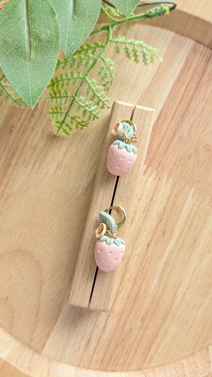 WILLOW STRAWBERRY DANGLES