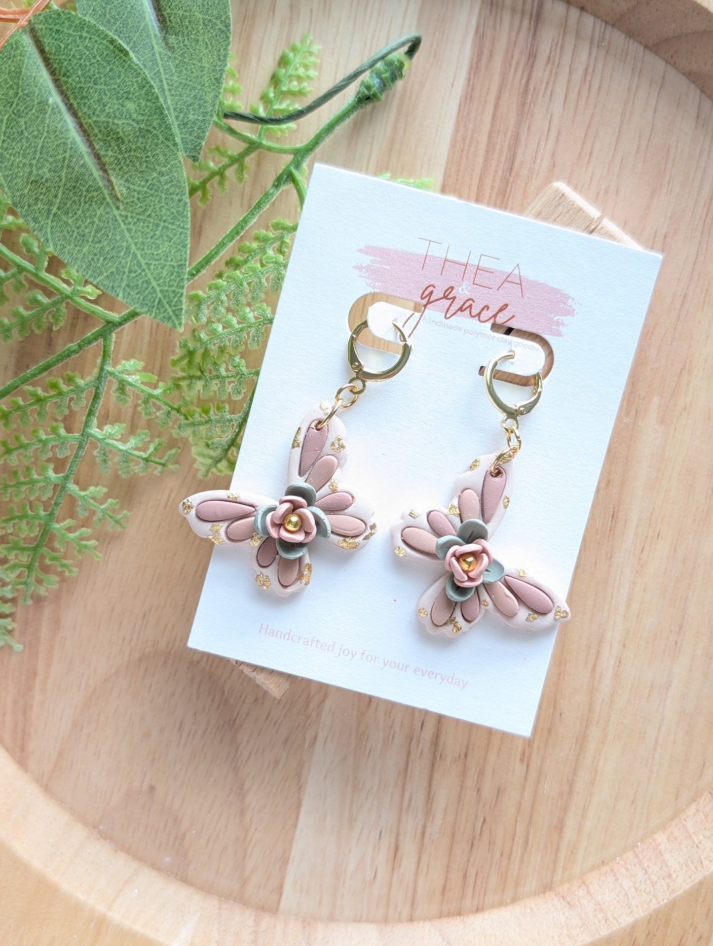 *PRE-ORDER* CELINE BUTTERFLY DANGLES