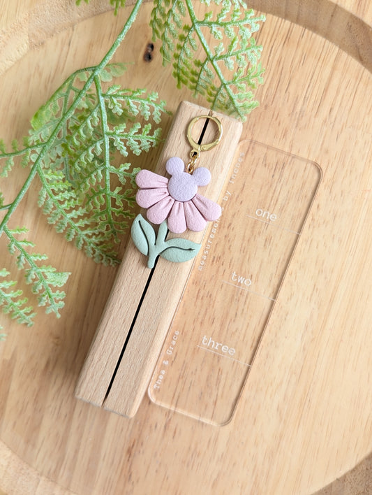 PASTEL MOUSE FLOWER DANGLES