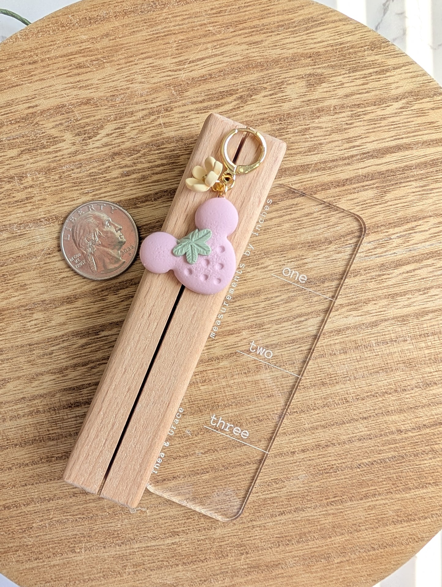 STRAWBERRY MOUSE DANGLES
