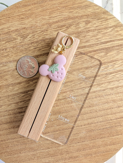 STRAWBERRY MOUSE DANGLES