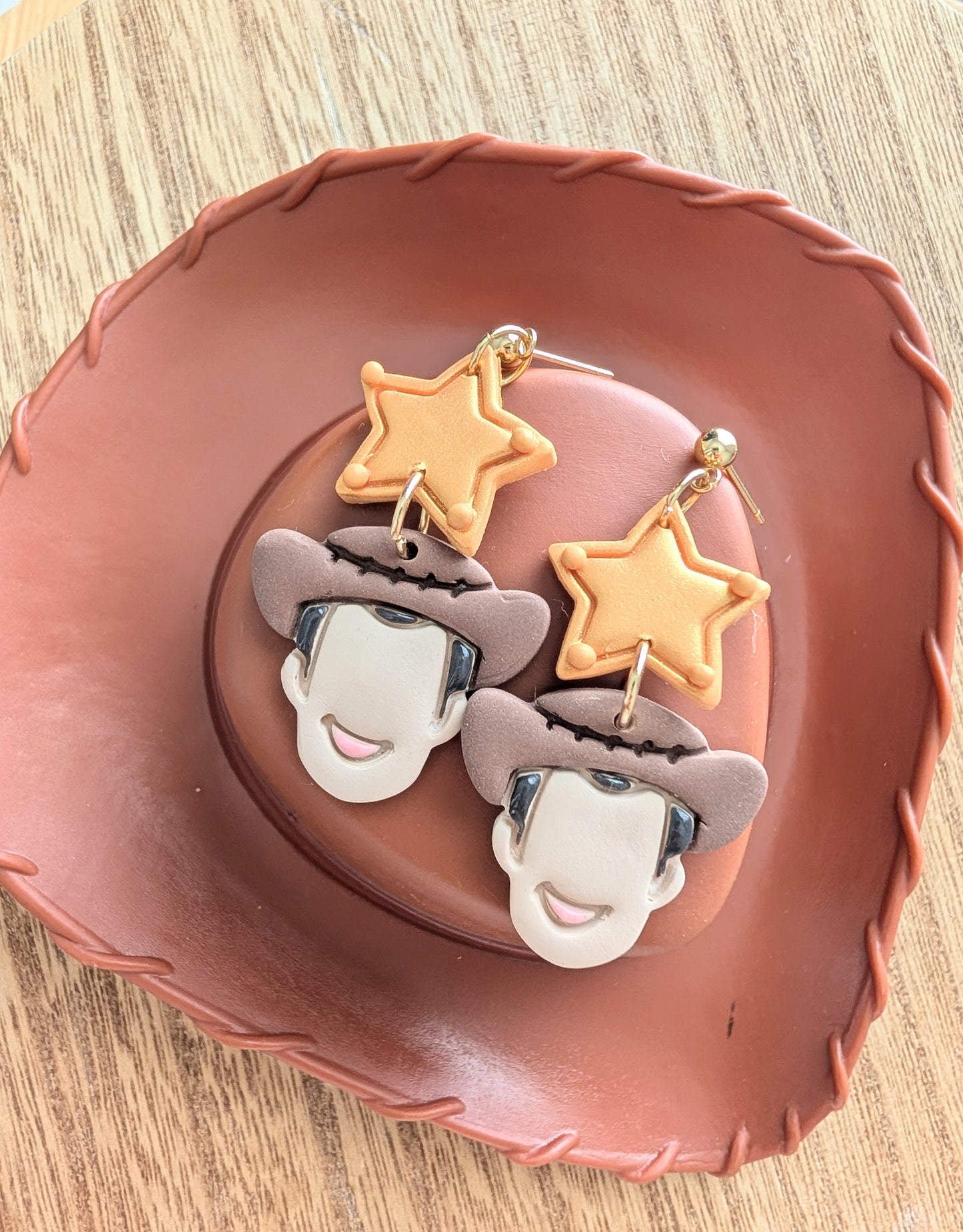 TOY COWBOY DANGLES
