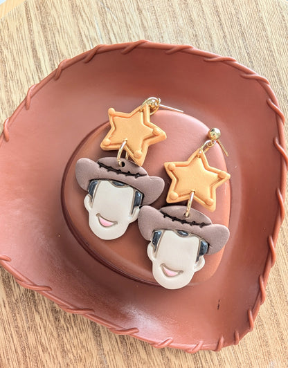 TOY COWBOY DANGLES