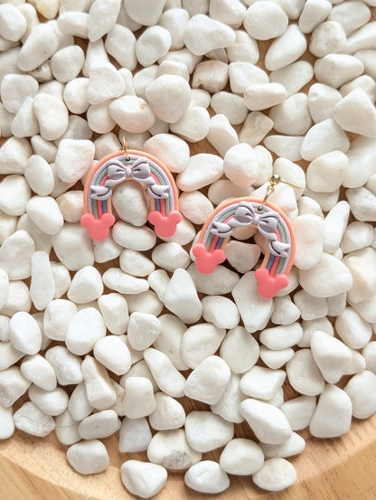 SUMMER MOUSE RAINBOW DANGLES (MADE TO ORDER)