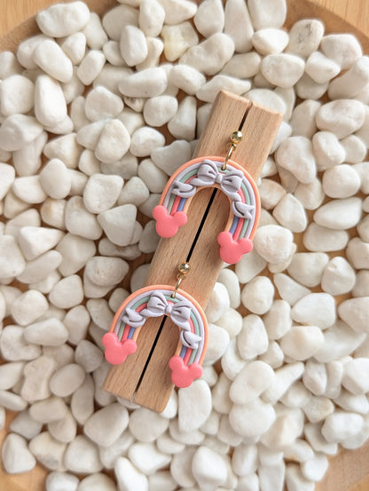 SUMMER MOUSE RAINBOW DANGLES (MADE TO ORDER)