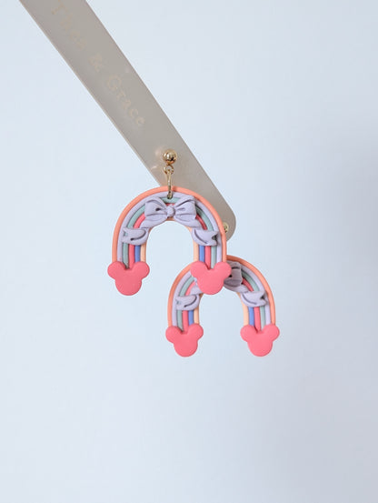 SUMMER MOUSE RAINBOW DANGLES (MADE TO ORDER)