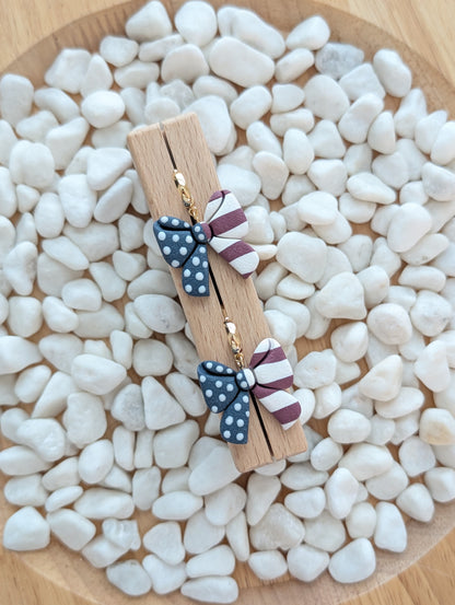 AMERICAN RIBBON DANGLE