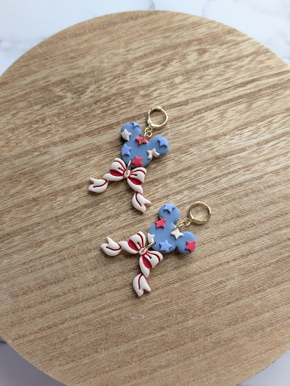 STARS, BOW & MOUSE DANGLES