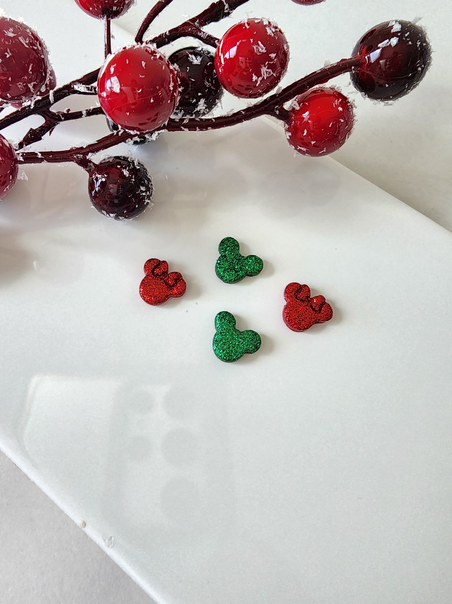 HOLIDAY MOUSE STUD PACK